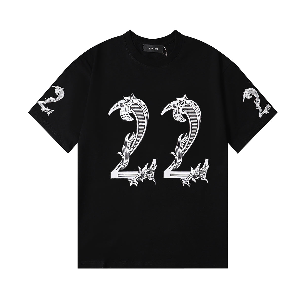 AMIRI Black 22 Graphic T-Shirt