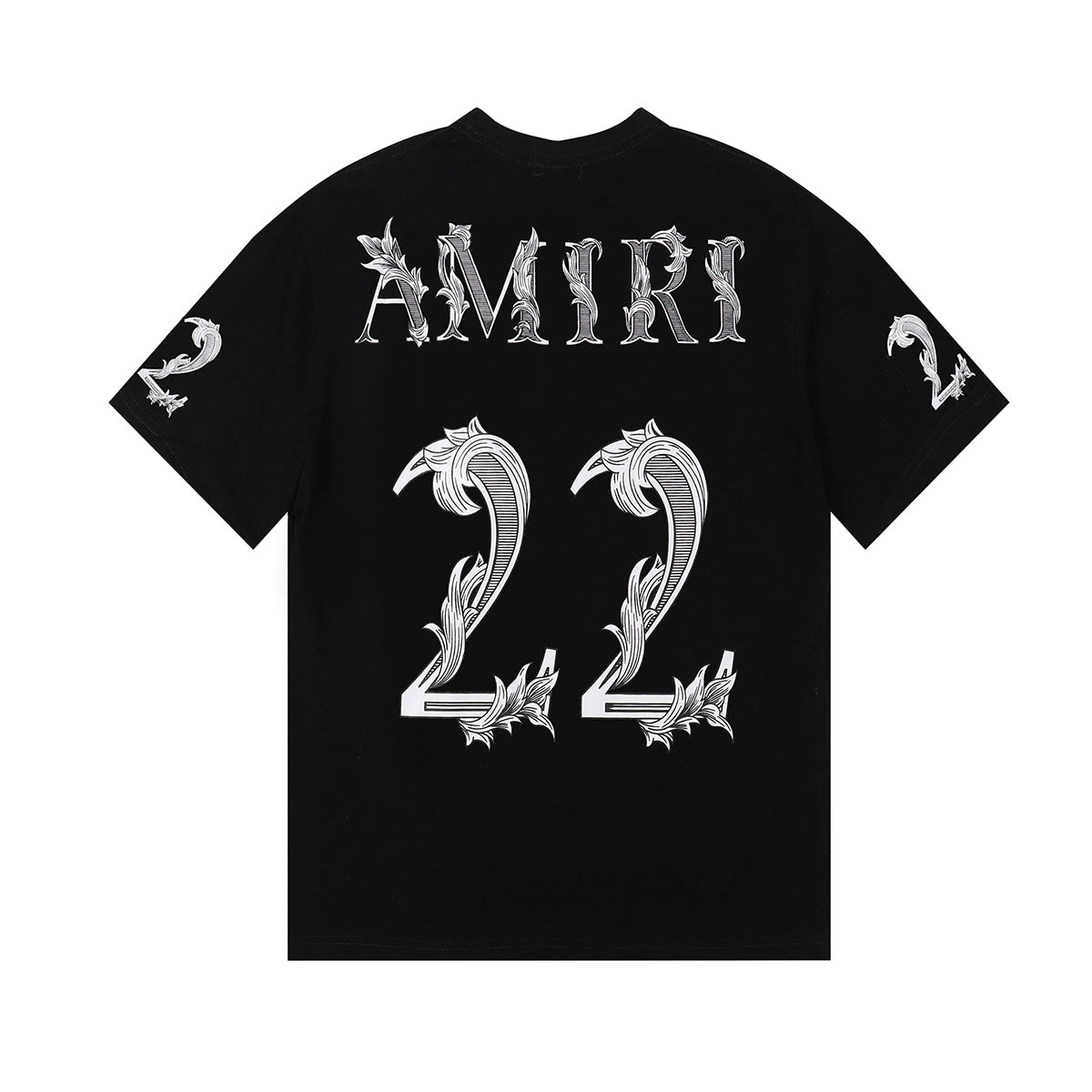 AMIRI Black 22 Graphic T-Shirt