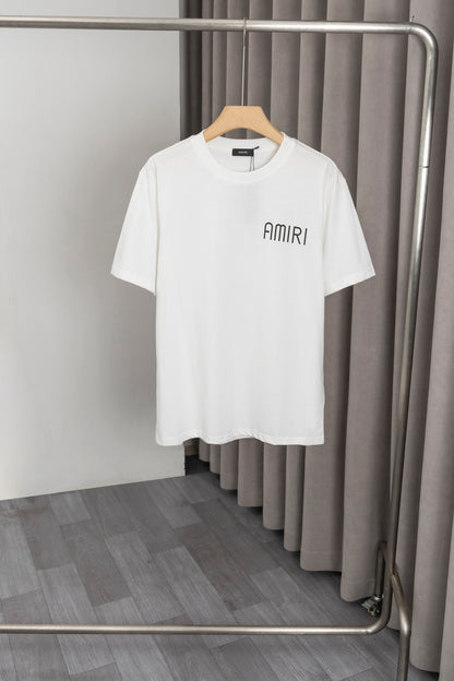 AMIRI White Classic Logo T-Shirt