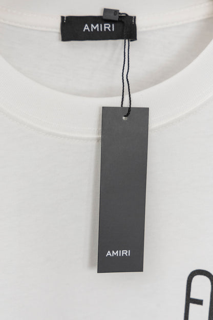 AMIRI White Classic Logo T-Shirt